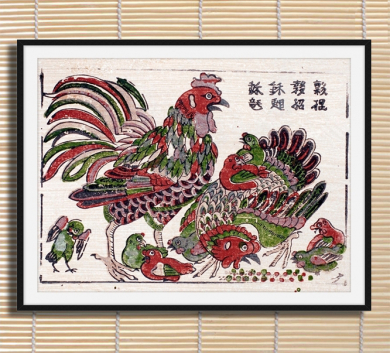 Tranh Đông Hồ TDH63