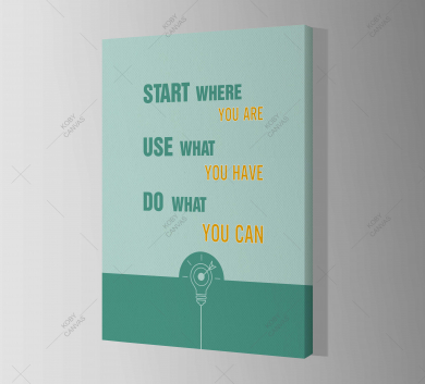 Start Where You Are