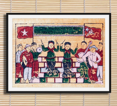 Tranh Đông Hồ TDH57