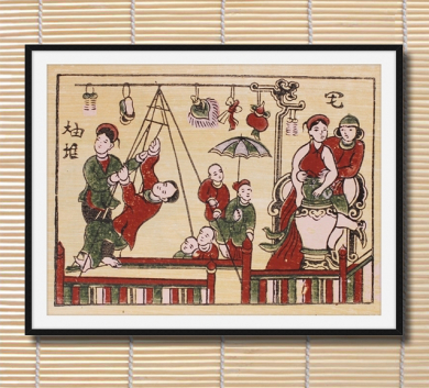 Tranh Đông Hồ TDH30