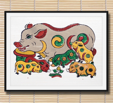 Tranh Đông Hồ TDH04