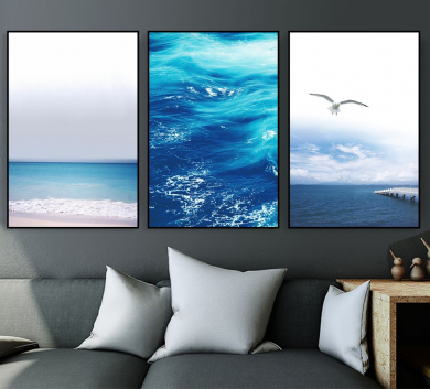 Trang Trang Trí Phong Cảnh Biển V9-67