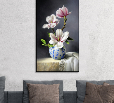 Tranh Trang Trí Bình Hoa STTV3