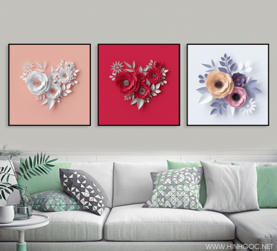 Tranh Treo Tường Hoa Hồng V9-63