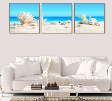 Trang Trang Trí Phong Cảnh Bờ Biển