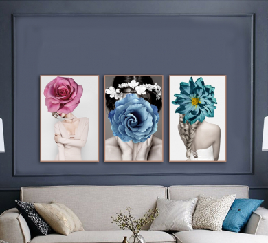 Trang Trang Trí Cô Gái VR93