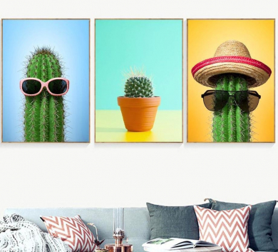 Trang Trang Trí Xương Rồng VR10