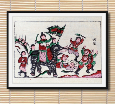 Tranh Đông Hồ TDH47