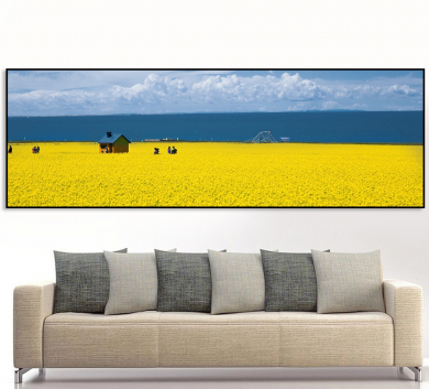 Tranh Treo Tường Cánh Đồng Vàng TV9-87