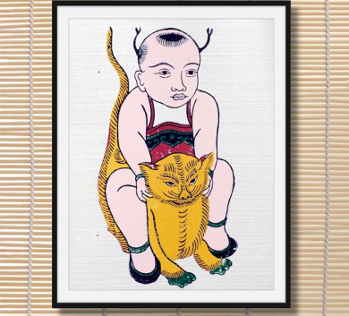 Tranh Đông Hồ TDH100